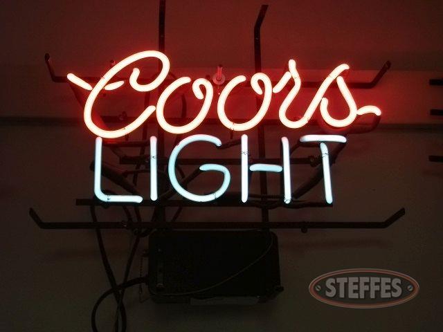 Neon Sign Coors Light